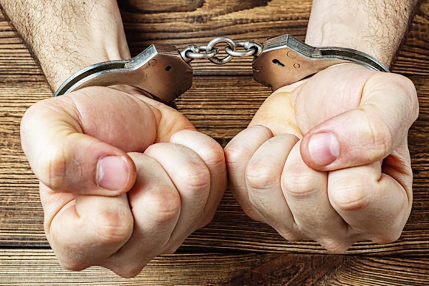 Homem condenado por roubo  preso no bairro Barraco, em Gaspar
