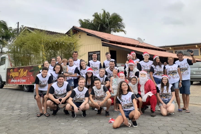 Grupo Amigos de Vegas promove Natal solidrio no domingo em Gaspar