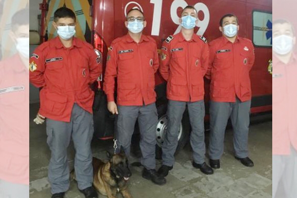 Bombeiros de Ilhota ajudam nos atendimentos e buscas em Presidente Getlio