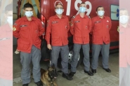 Bombeiros de Ilhota ajudam nos atendimentos e buscas em Presidente Getlio