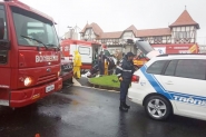Motociclista morre em acidente em frente ao parque Vila Germnica, em Blumenau