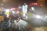 Motorista foge aps acidente com moto no bairro Bela Vista, em Gaspar