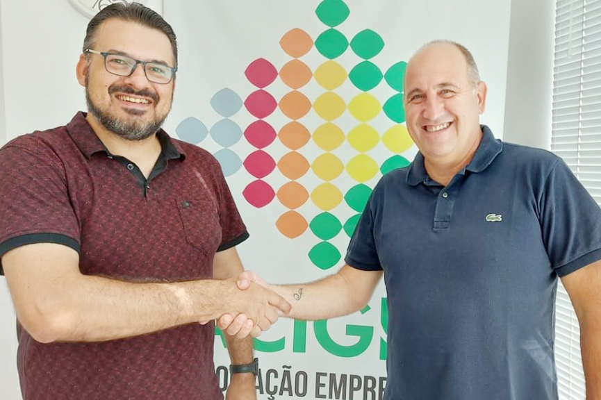 Nelson Bornhausen assume cargo na prefeitura de Gaspar e Edemar Wieser  o novo presidente da Acig