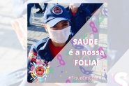 Bombeiros lanam campanha 'sade  a nossa folia' para evitar aglomerao no carnaval