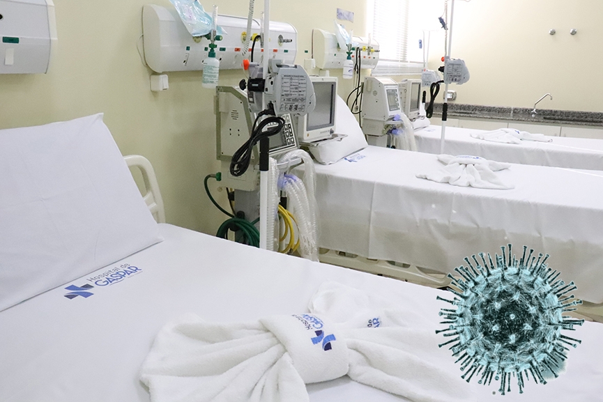 UTI do Hospital de Gaspar j recebeu 170 pacientes infectados pelo coronavrus