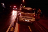 Acidente deixa motociclista ferido no bairro Sete de Setembro, em Gaspar
