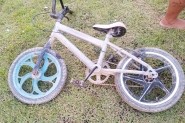 Criana perde freio da bicicleta, atravessa a estrada e fica ferido aps queda entre Gaspar e Brusque 