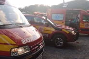 Grupo  atacado por abelhas durante trilha no Belchior Alto, em Gaspar