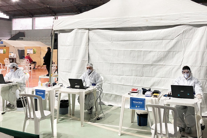 Centro de Triagem de Gaspar abre em horrio diferenciado na Sexta-feira Santa e sbado