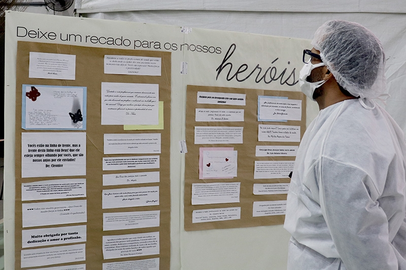 Covid-19: Centro de Triagem de Gaspar realiza atendimento psicolgico