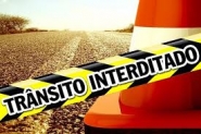 Detonação de rochas interdita BR-470 temporariamente em Gaspar