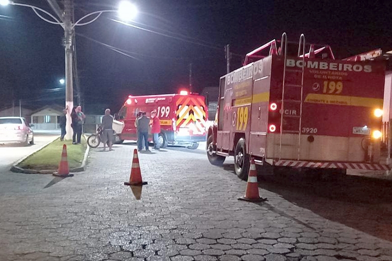 Ilhota registra dois acidentes envolvendo motocicletas na madruga de sábado