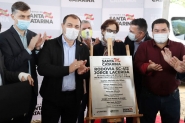 Veja como foi a passagem do governador Moisés por Gaspar