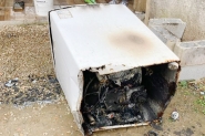 Curto em máquina de lavar roupas quase incendeia casa em Ilhota
