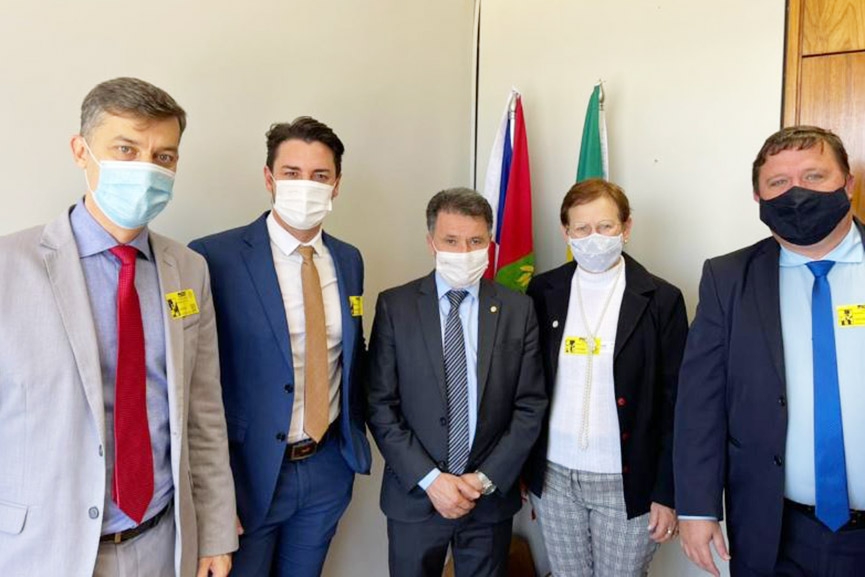 Prefeito, vice e vereadores voltam de Brasília com garantia de recursos para Gaspar