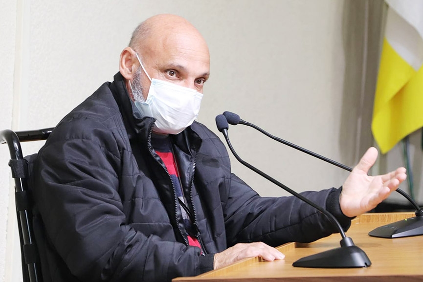 Vereador Amauri Bornhausen segue internado após infarto
