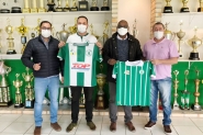 Presidente da Fesporte visita sede do Clube Atlético Tupi, em Gaspar