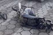 Colisão entre carro e moto deixa homem ferido na Margem Esquerda, em Gaspar