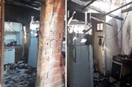 Incêndio atinge residência no Santa Terezinha, em Gaspar