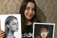 Desenhista de Gaspar encanta com verdadeiras obras de arte