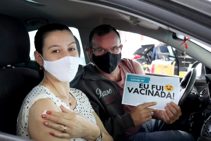 Saiba quem pode se vacinar contra o coronavírus nesta sexta-feira em Gaspar