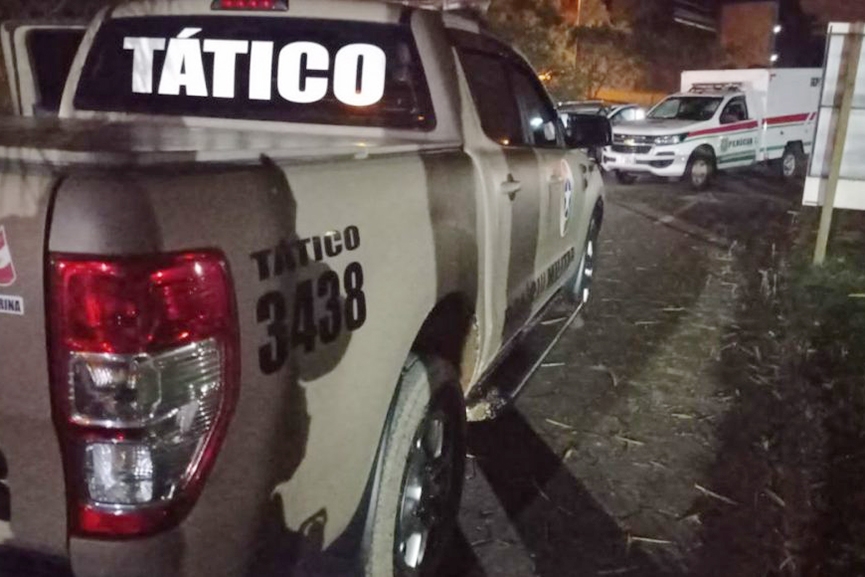 Assalto em Apiúna termina com bandido morto em troca de tiros em Gaspar
