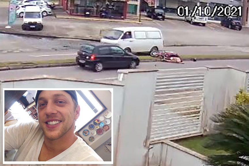 Gasparense morre em grave acidente de moto em Brusque