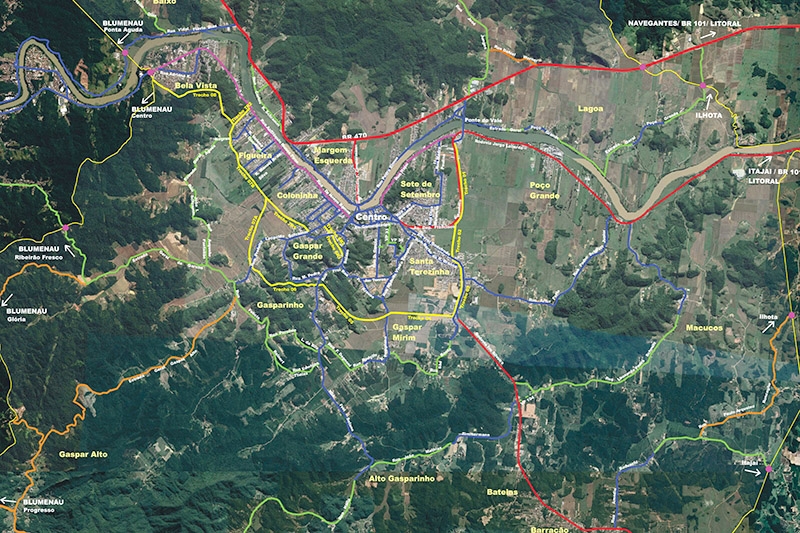 Começa a implantação do trecho 4A do Anel de Contorno de Gaspar