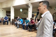 Em reunião do MDB de Gaspar, Kleber Wan-Dall reforça intenção de ser candidato a deputado estadual