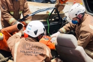 Bombeiros voluntrios de Ilhota participam de capacitao sobre resgate veicular