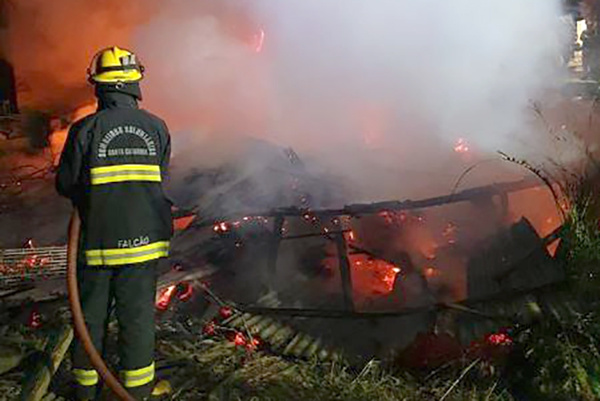 Bombeiros Volunt�rios de Ilhota atendem 1.787 ocorr�ncias em 2021