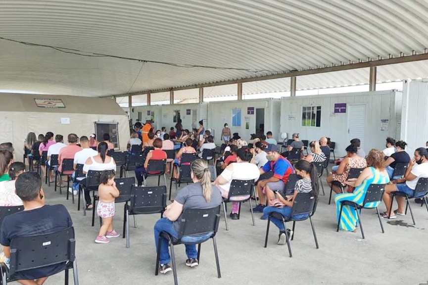Gaspar fecha Centro de Triagem Covid-19 ap�s sobrecarga e distribui��o de mais de 550 senhas