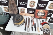 Polícia Civil prende homem com objetos roubados em residência em Ilhota
