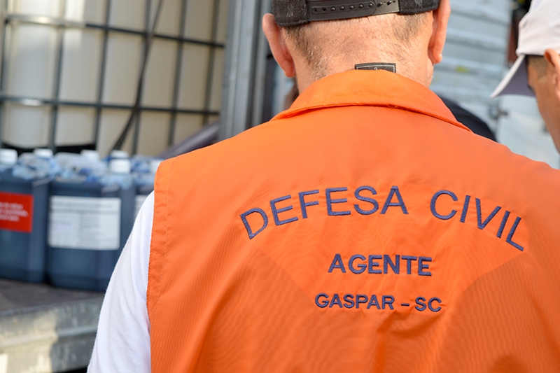 Defesa Civil de Gaspar busca volunt�rios para atuarem em situa��es de emerg�ncias