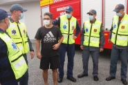Covid-19: Bombeiro de Gaspar se recupera após nove dias internado em estado grave