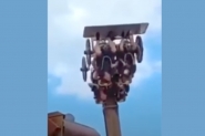 Queda de energia deixa pessoas de cabeça para baixo em brinquedo do Beto Carrero