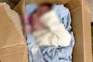 Mãe escreve carta e abandona filha dentro de caixa de papelão em Palhoça