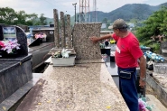 Criminosos vandalizam e furtam itens de cobre do cemit�rio de Ilhota