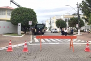 Trânsito no Centro de Gaspar sofre alterações por conta da programação de aniversário da cidade