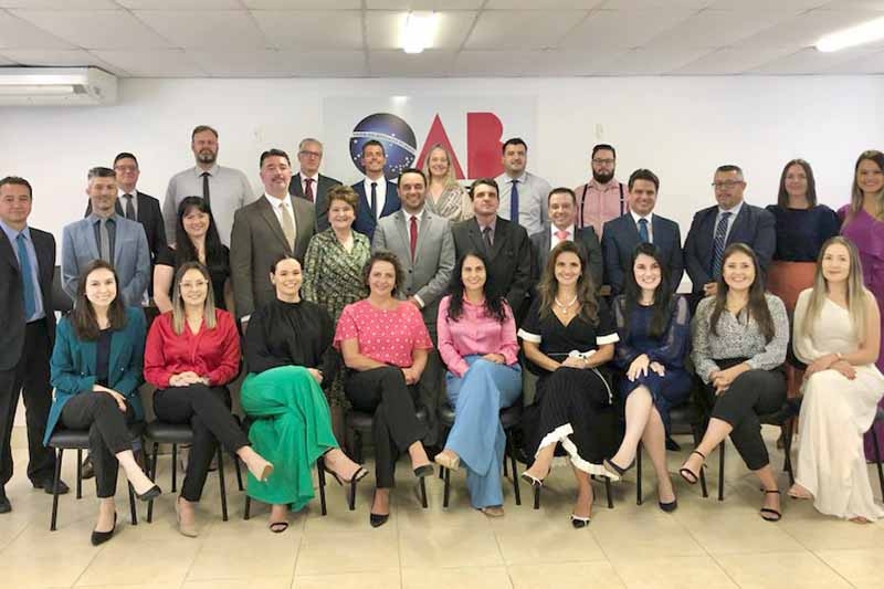 Nova diretoria da OAB de Gaspar toma posse