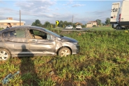 Saída de pista seguida de capotamento é registrada na BR-470, em Ilhota
