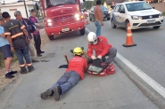Vídeo mostra momento em que cão cruza a rodovia e causa acidente em Ilhota