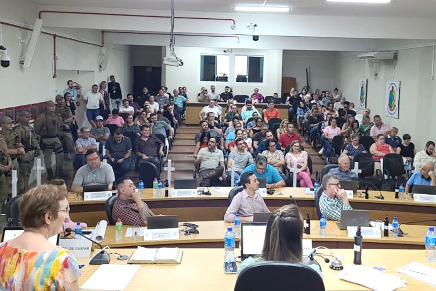 Câmara de Gaspar autoriza compra de terreno da Furb na rua Itajaí