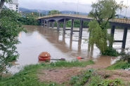 Nível do rio deve atingir 5,43m no início da tarde em Gaspar: confira as primeiras ruas a alagar