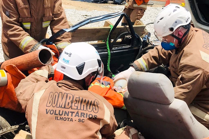 Inscrições abertas para curso de formação de bombeiros voluntários em Ilhota