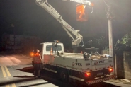 Ruas de Gaspar ganham lâmpadas de LED