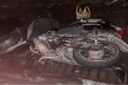 Motociclista fica gravemente ferido após colisão contra carro no Gaspar Mirim