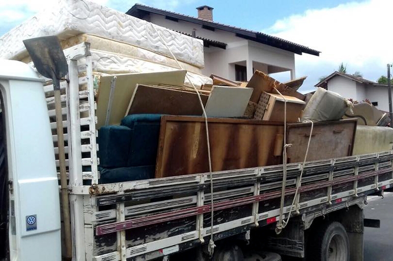 Gaspar retoma coleta de resíduos volumosos com agendamento prévio