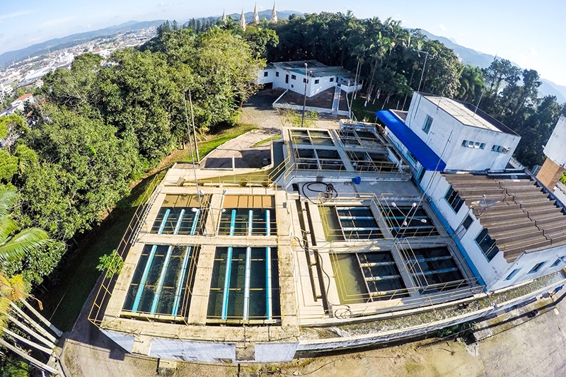 Samae de Gaspar realiza manutenção preventiva na ETA I