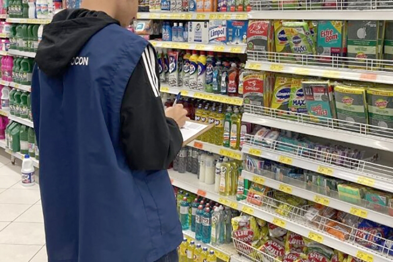 Pesquisa do Procon aponta variação de mais de 49% no preço da Cesta Básica em Gaspar